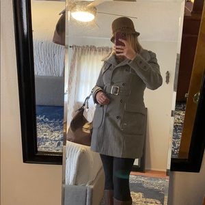 Grey Wool Coat